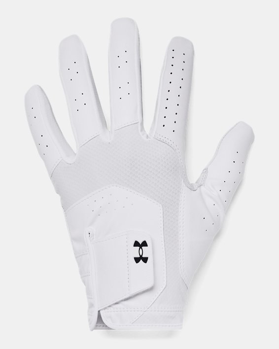 Men's UA Iso-Chill Golf Glove, White, pdpMainDesktop image number 0
